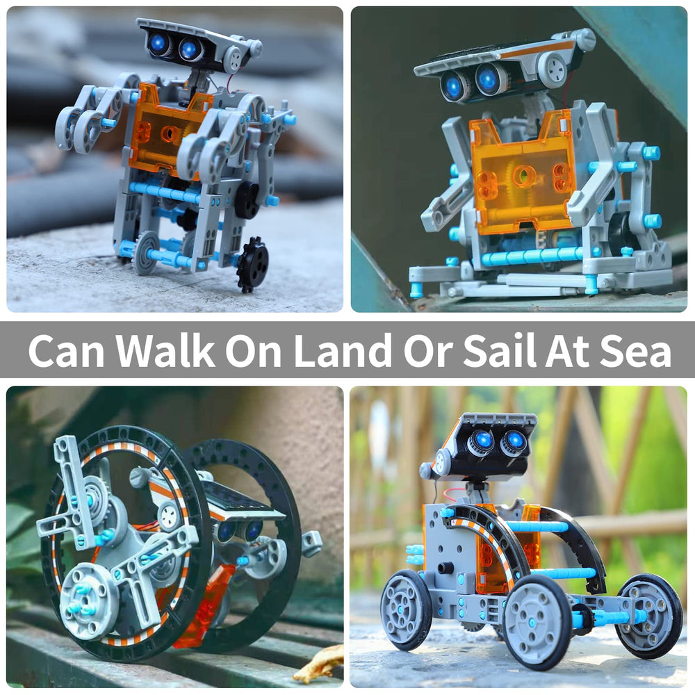 Lucky Doug build-your-own-robot promotes creativity and problem solving