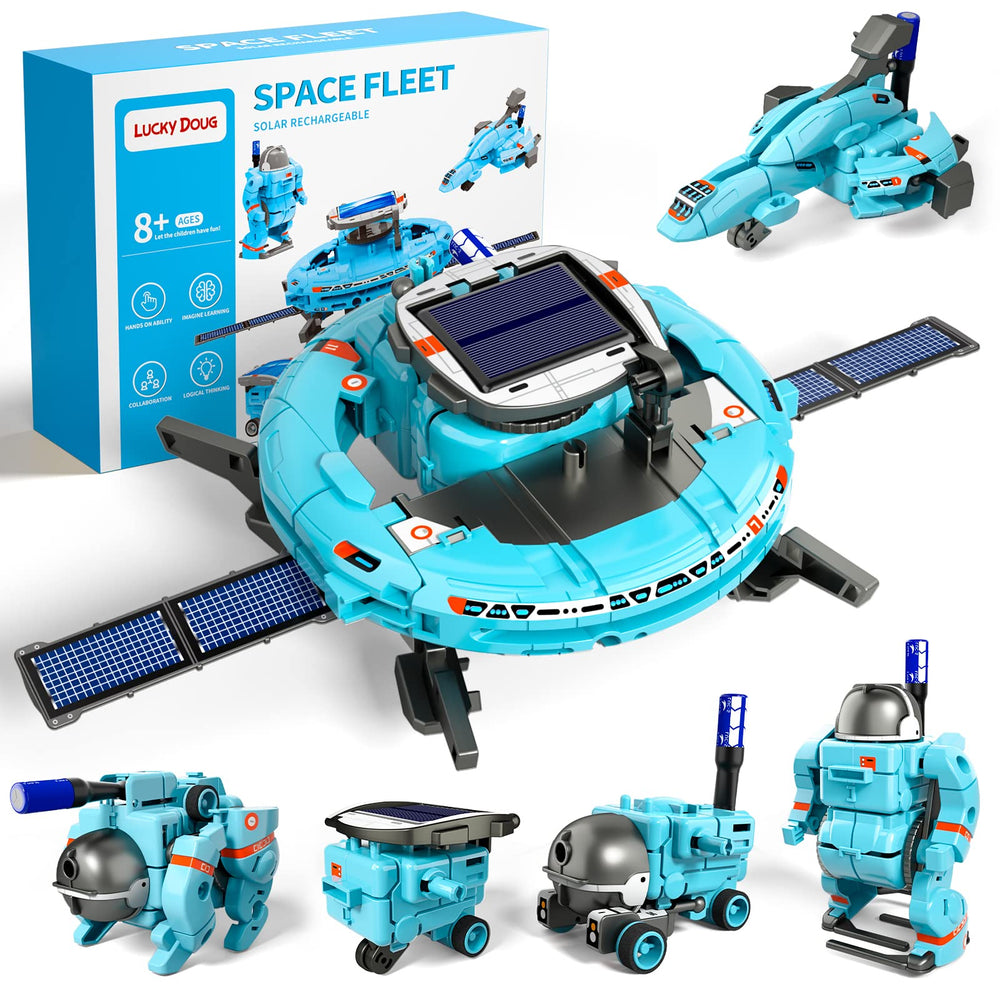 Lucky Doug build-your-own space robots boosts hands-on learning.