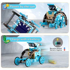 Lucky Doug assembly guide visuals for easy step-by-step robot building.