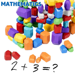 Lucky Doug safe ABS plastic blocks are BPA-free and easy to clean after play.