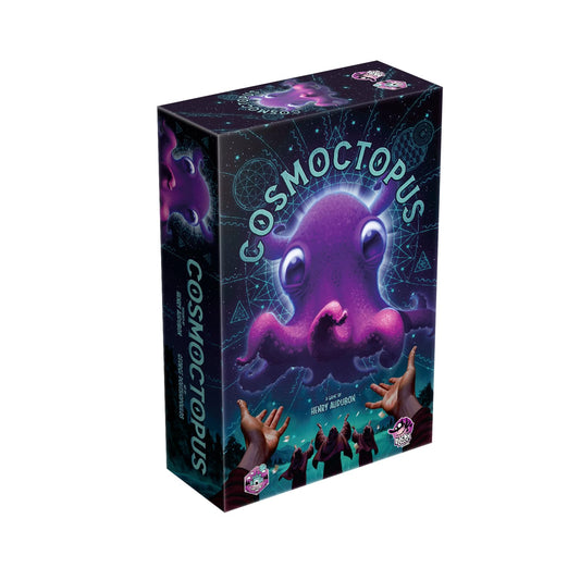Lucky Duck Cosmoctopus board game setup shows the Inky Realm for flexible family play.