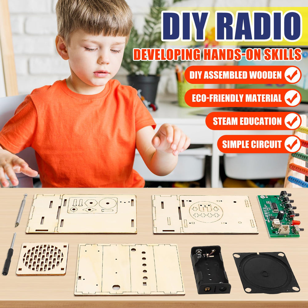 Lucky Guess build and test radio receiver: hands-on electronics practice