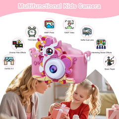 LucLuv Kids Camera selfie mode captures quick photos and keeps memories close.