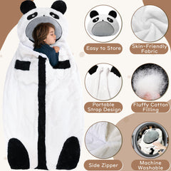 LUFEEMGA soft fabric lining, keeps plush warmth after each wash.