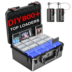 LUGECASE graded card case exterior shows rugged protection for on-the-go collectors.