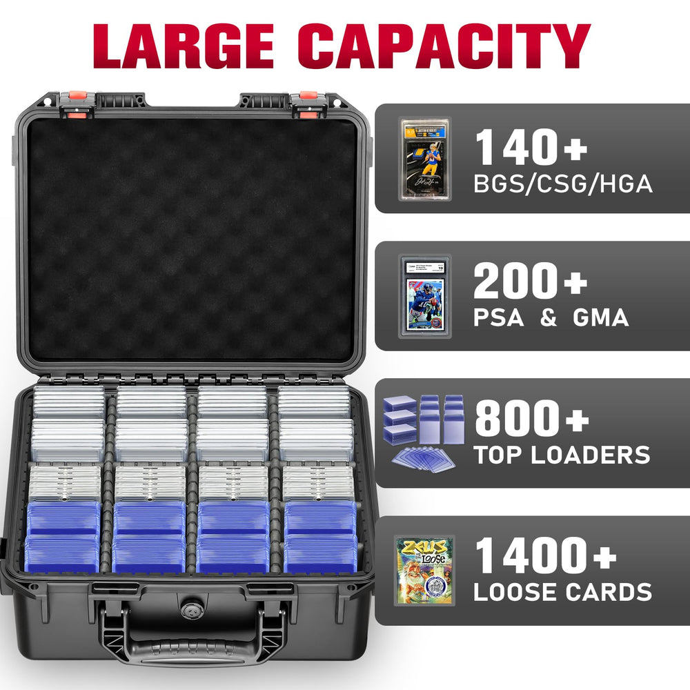 LUGECASE lockable travel case for secure on-site display and transit.