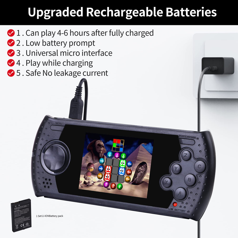 LUHYAUAN built-in 230 games, showcasing diverse play options for learning and fun.