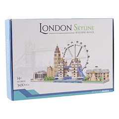 LUKHANG London Skyline Building Set color detail enhances visual appeal