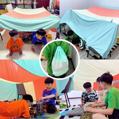 Lukidoki Magic Fort indoor-outdoor use—playhouse suitable for home or yard