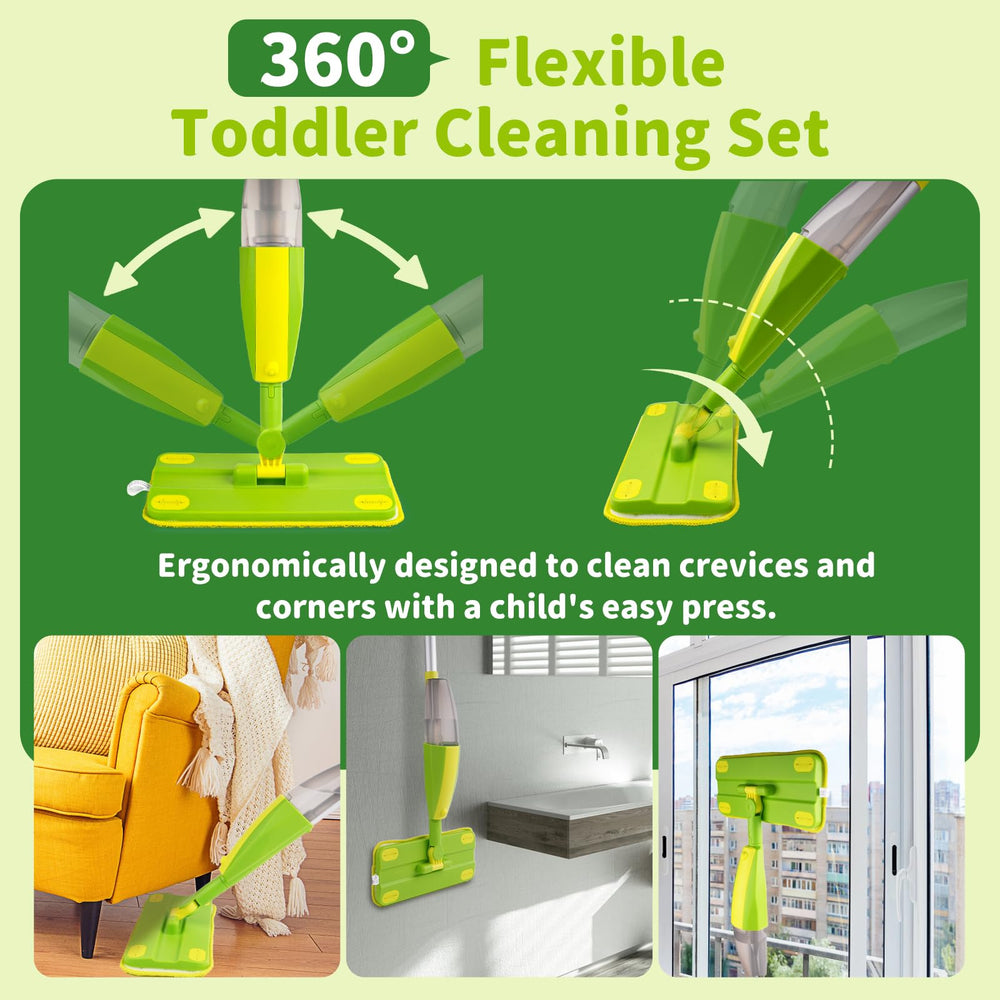 Lullulii ergonomic grip fits small hands for easy maneuvering.