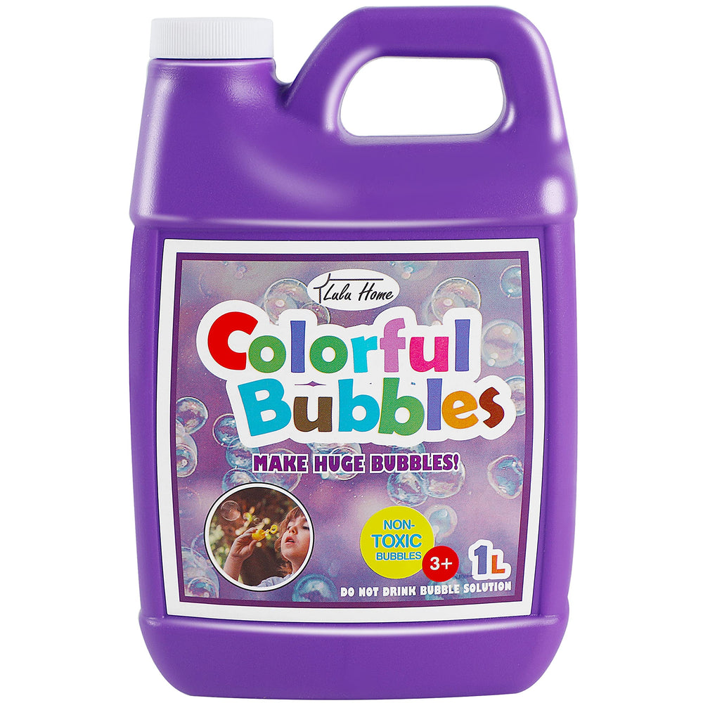 Lulu Home bubble concentrate bottle for easy refills and bubbly fun