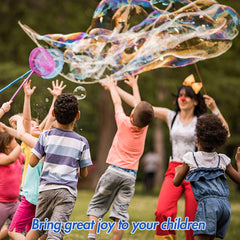 Bubble machine setup using Lulu Home concentrate for events