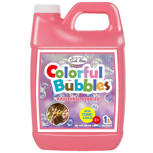 Lulu Home concentrated bubble solution 1L refill ready for quick party bubbles
