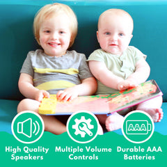 Lulu Learns French durable materials withstand daily play with safe rounded corners.