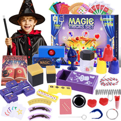 luluckck magic tricks kit contents ready for kid-friendly demonstrations and imaginative play.