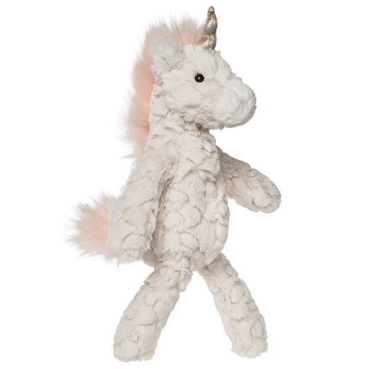 Mary Meyer cream putty unicorn plush, 10 inches, ideal for cuddling and everyday use