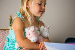 Mary Meyer cream putty unicorn with soft texture suitable for nurseries