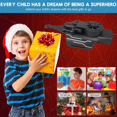 Lumhew durable toy body built for energetic superhero escapades