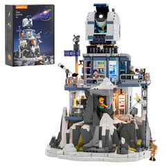 Lumibricks Alpine Observatory dome 360° rotation enables flexible stargazing angles.