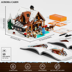 Lumibricks Aurora-Cabin modular light module enables customizable scenes.