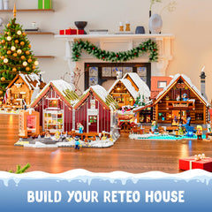 Lumibricks Christmas village display supports family-friendly storytelling
