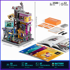Lumibricks rotating prize pool chamber distributes rewards for engagement.