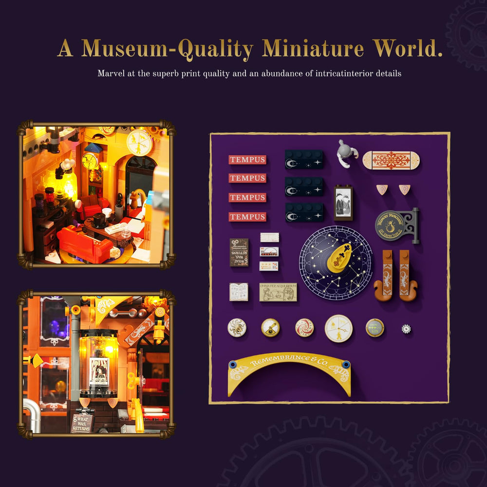 Lumibricks Elevator mechanism moves figures for engaging play