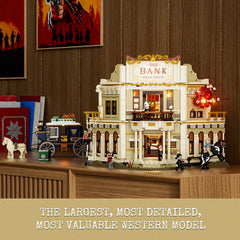 Lumibricks Western Bank Heist vault-interior showcases treasure realism for interactive scenes