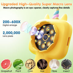 Lumiscp with 8-LED brightness supports outdoor observation.