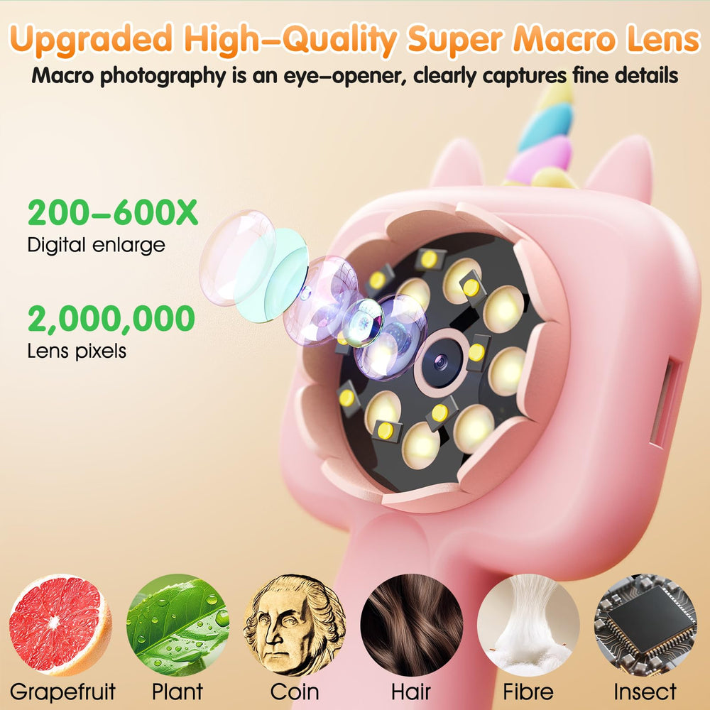 Lumiscp LED brightness adjustment ensures bright images in day or night.