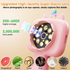 Lumiscp LED brightness adjustment ensures bright images in day or night.