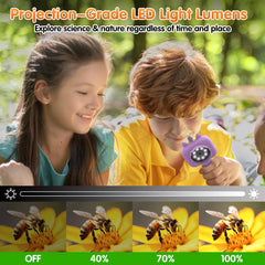 Lumiscp USB sharing enables quick transfer to a computer or display.
