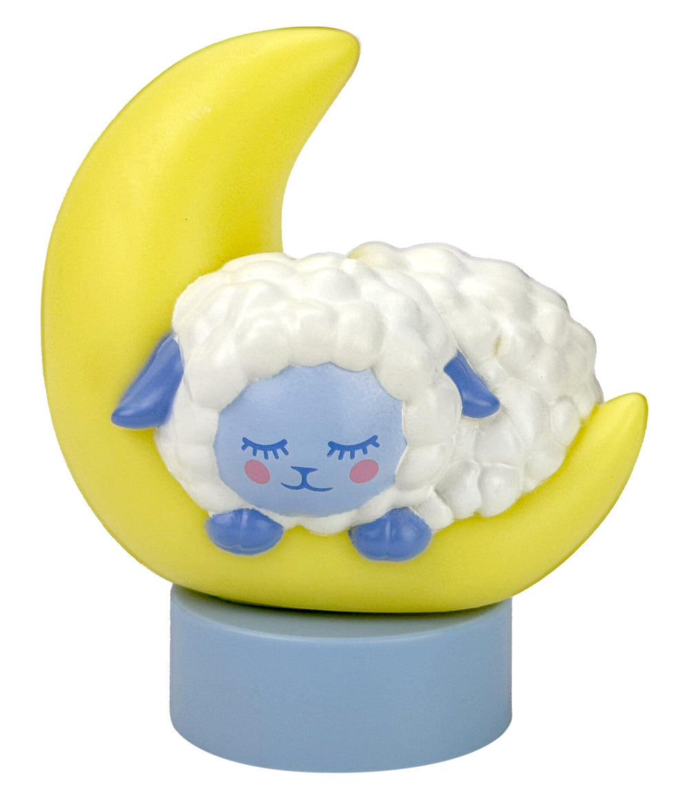 LUNA STORYTIME bedtime figurine projector setup helps calm kids at night