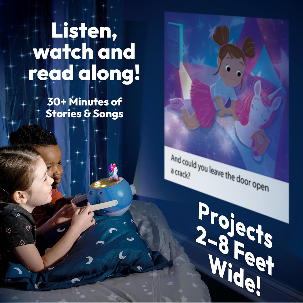 Luna Storytime screen-free bedtime experience for kids and families.