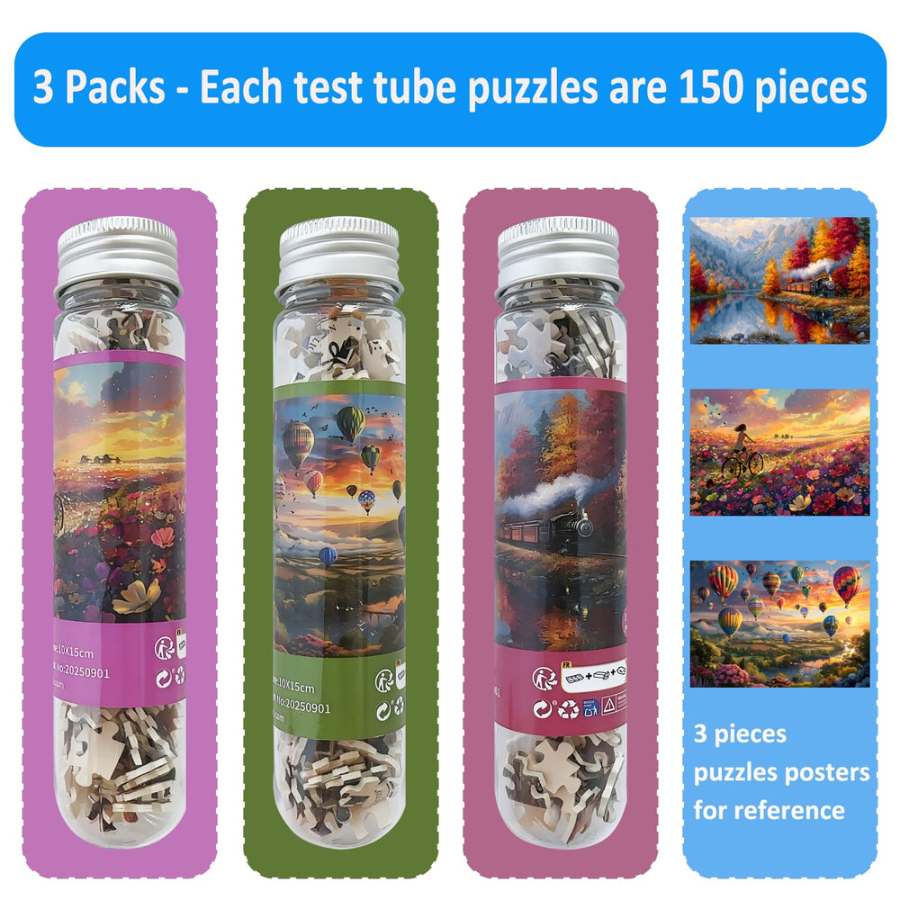 Luneko small puzzle forest scene is compact for travel breaks and focus.