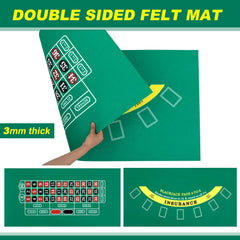 Lunmon dealer buttons ready for smooth turn order in friendly games