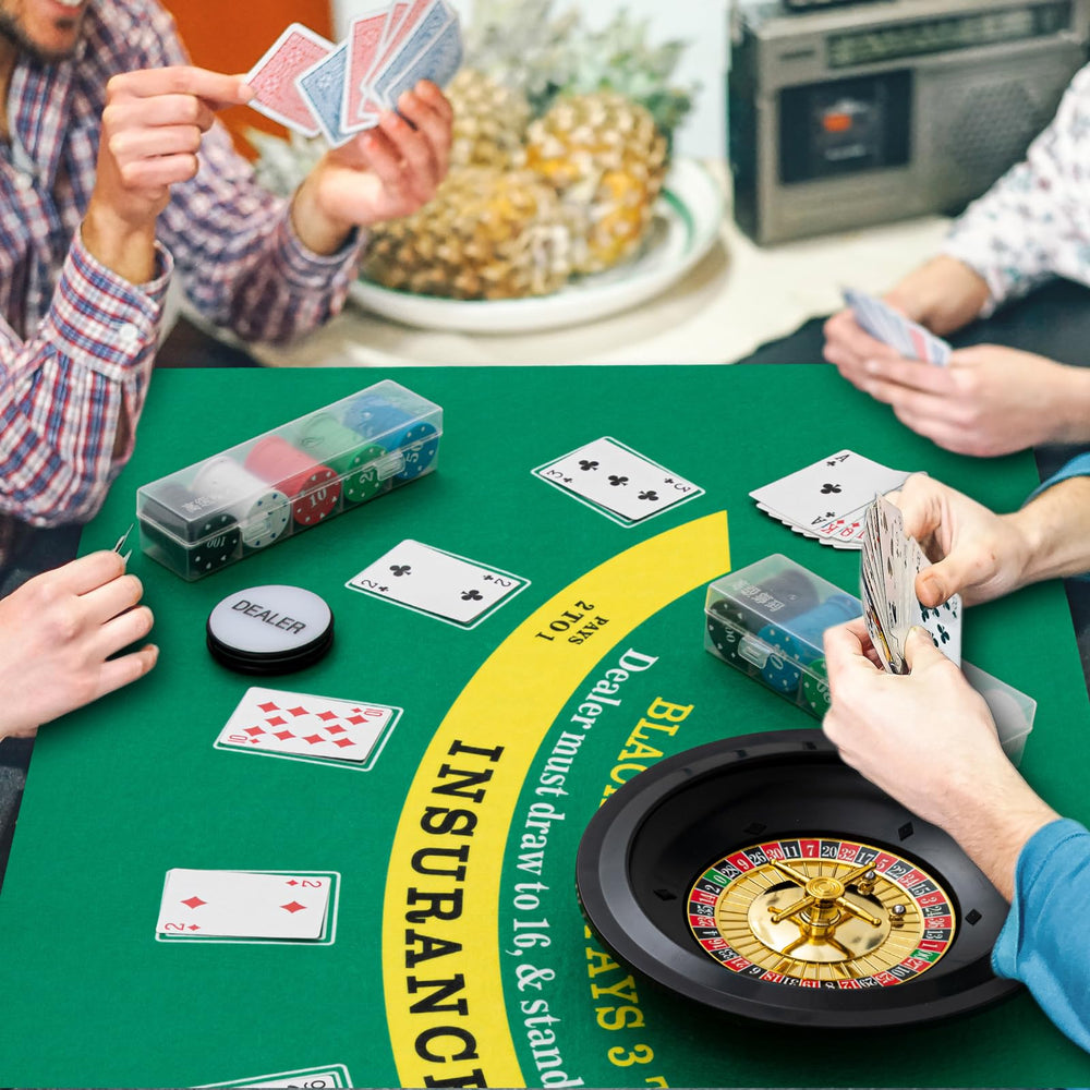 Lunmon roulette balls included for reliable spins and fair play