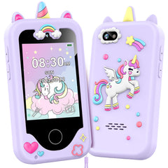 Luoba kids smart phone with 2.8-inch touchscreen for interactive learning and play.