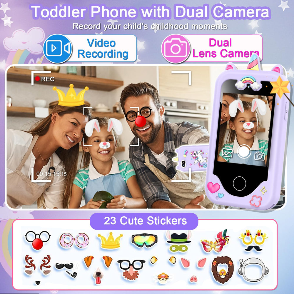 Luoba dual cameras enable quick photos and memories on the go.