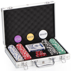 LUOBAO compact aluminum case for portable poker setup
