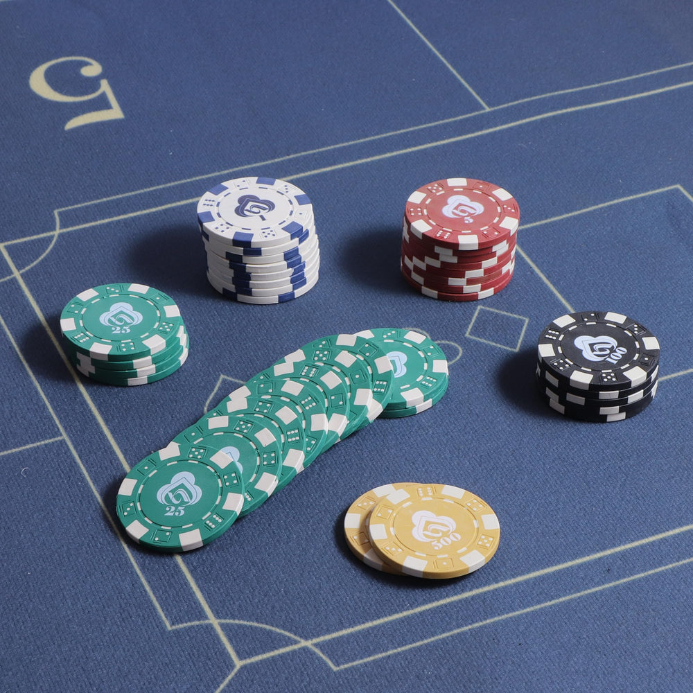 LUOBAO iron-core poker chip blends durability with premium texture