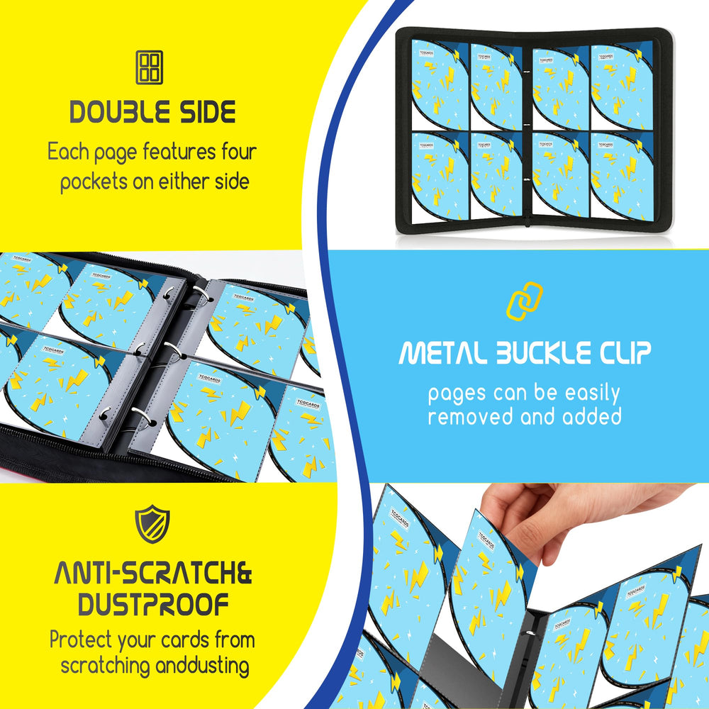 Luporia binder universal compatibility for MTG and other sleeves