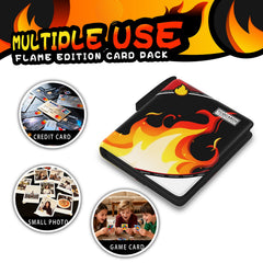 Luporia PU leather binder protects cards on the go with water resistance