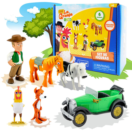 LUPPA Zenon farm figures set for imaginative home play