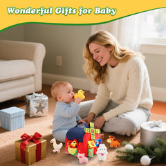 Lurui organic fabrics ensure soft, safe tummy-time comfort for infants.