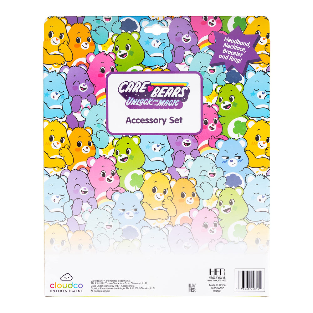LUV HER CareBears playset close-up highlighting safe materials and bright colors