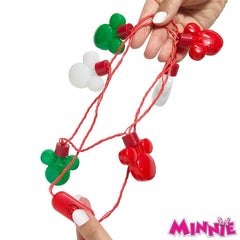 LUV HER Minnie sequin bow detail adds sparkle to holiday outfit