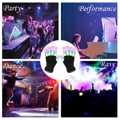 Luwint finger light gloves add a futuristic touch to cosplay and theater.
