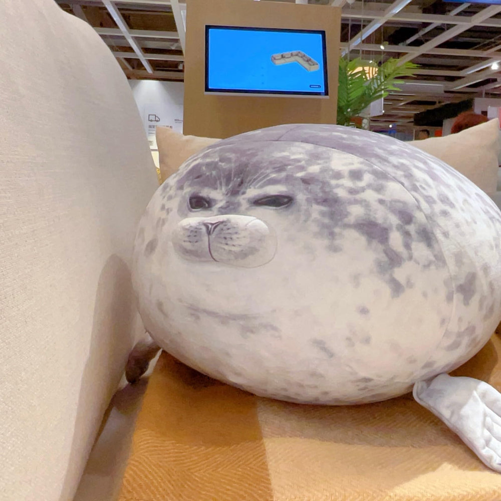 LUXSIT seal pillow packaging unpacked display on a bed
