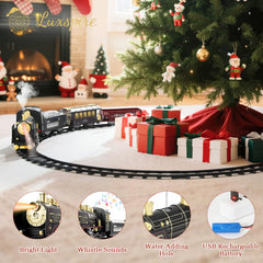 Luxspire diy track layout allows circular, elliptical, and eight-shaped designs for creativity.